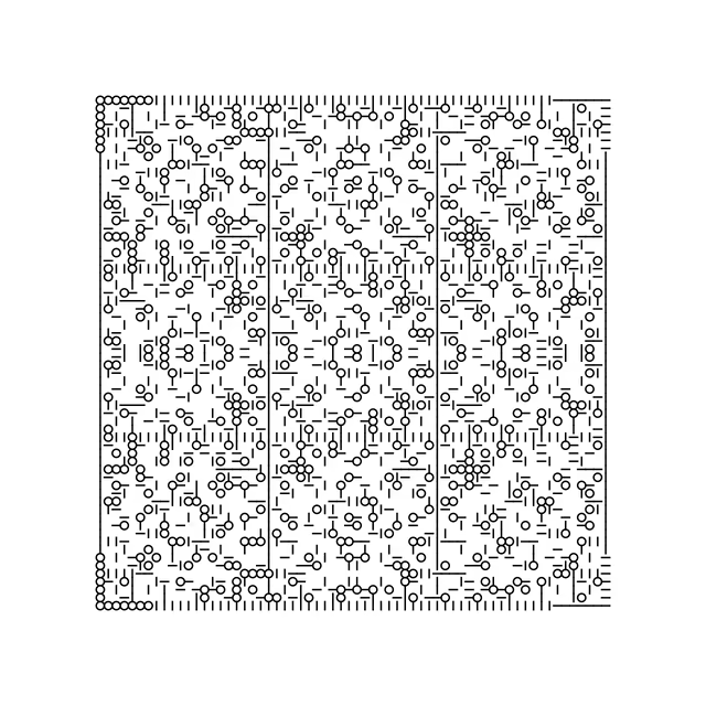 Autoglyph #100