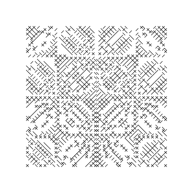 Autoglyph #104
