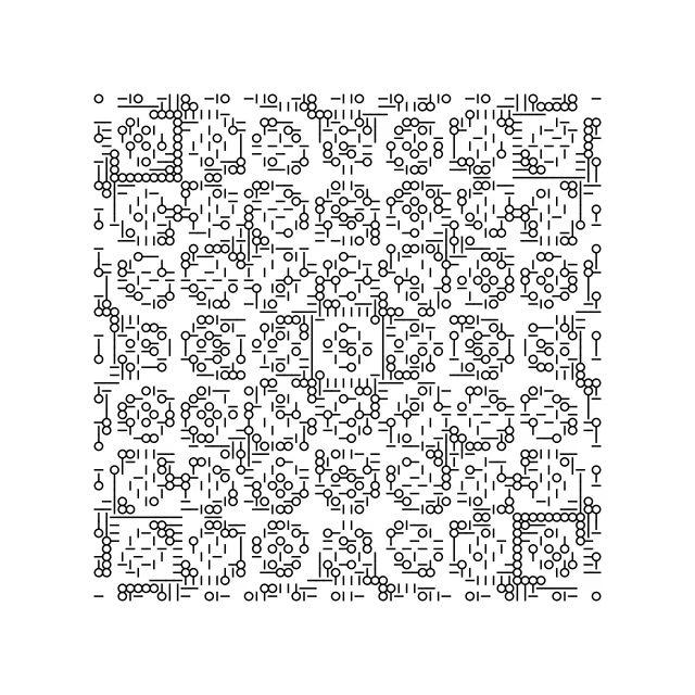 Autoglyph #140