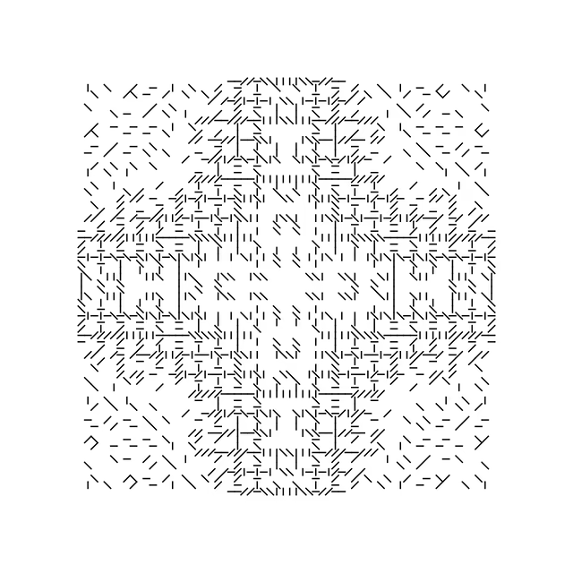 Autoglyph #186
