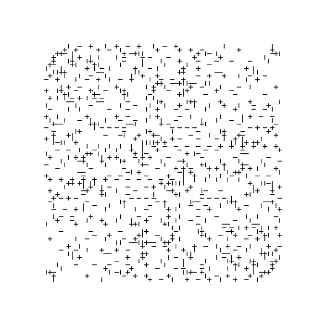 Autoglyph #253