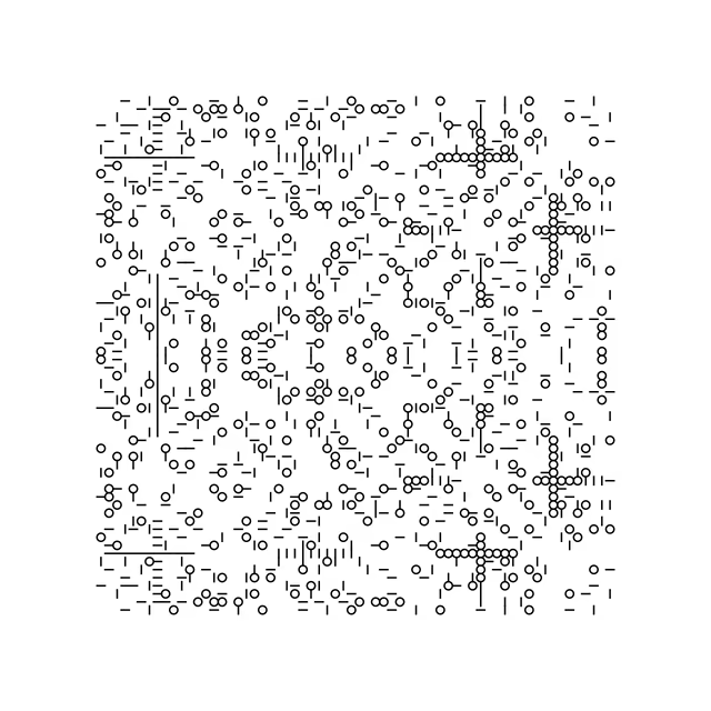 Autoglyph #298