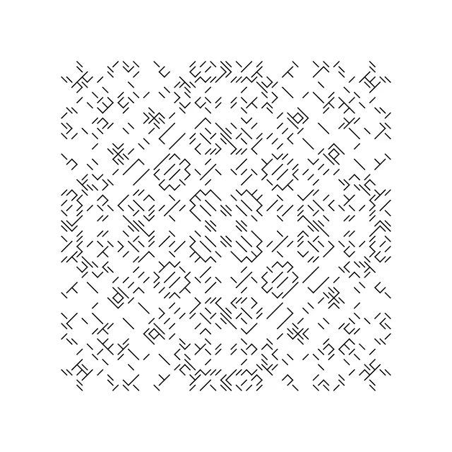 Autoglyph #299