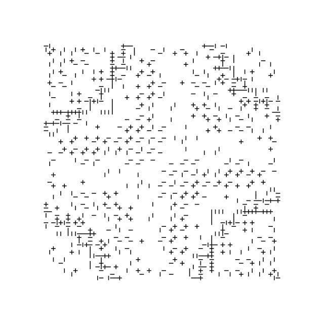 Autoglyph #300