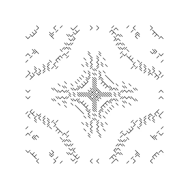 Autoglyph #382