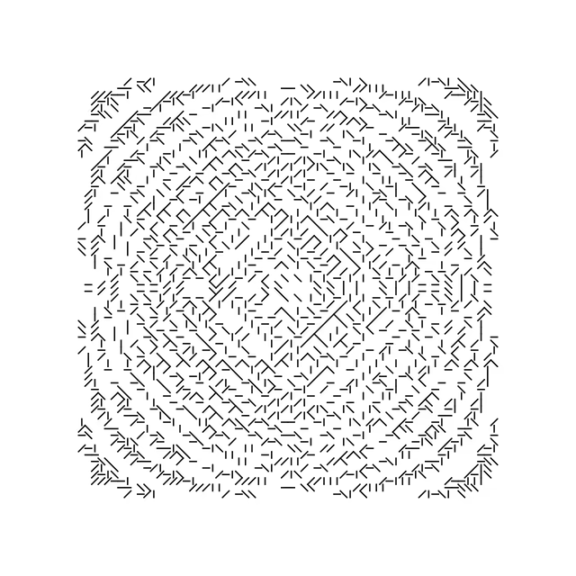 Autoglyph #405