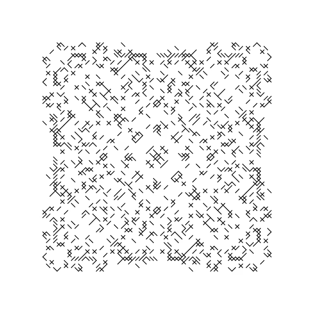 Autoglyph #407