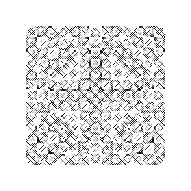 Autoglyph #411