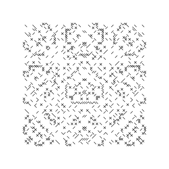 Autoglyph #424
