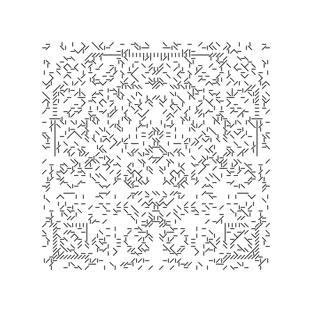 Autoglyph #453