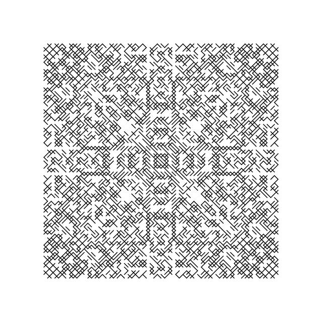 Autoglyph #61