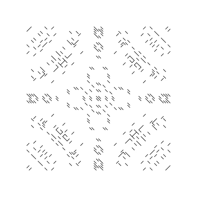 Autoglyph #64