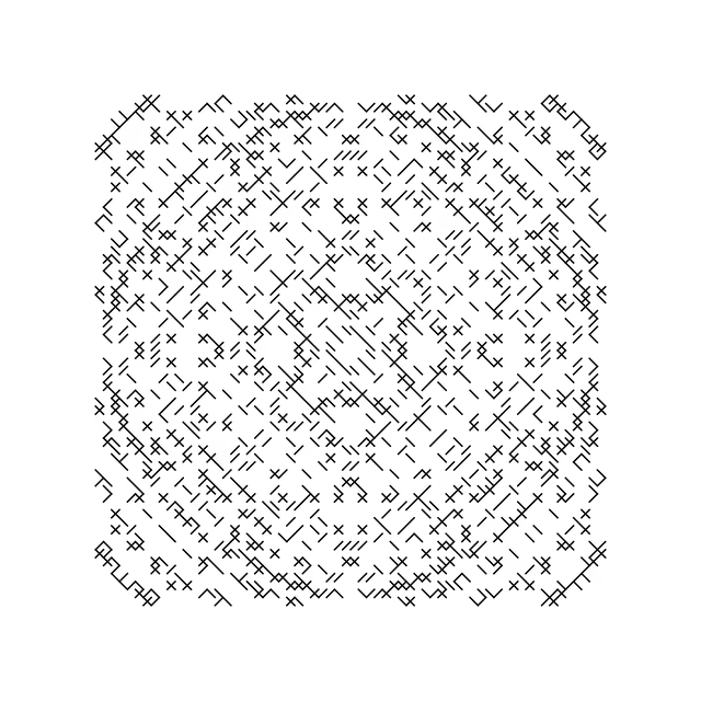 Autoglyph #73