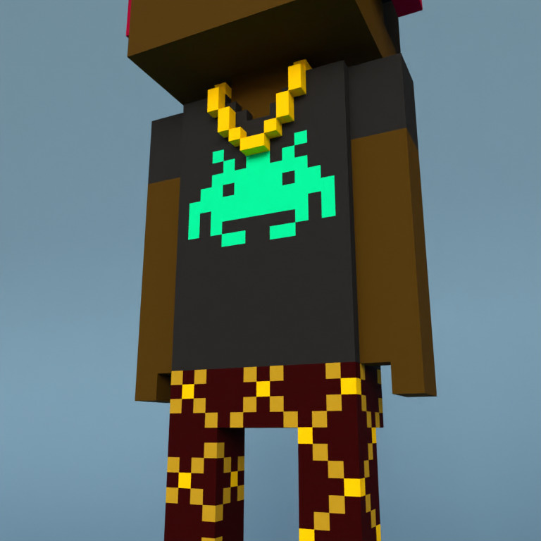Meebit #69 — Outfit