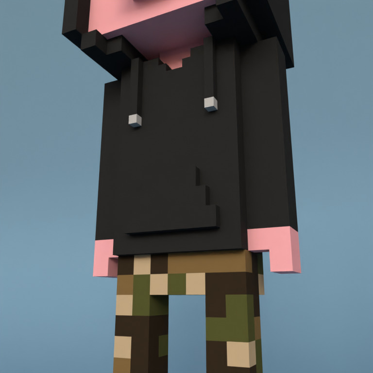 Meebit #108 — Outfit