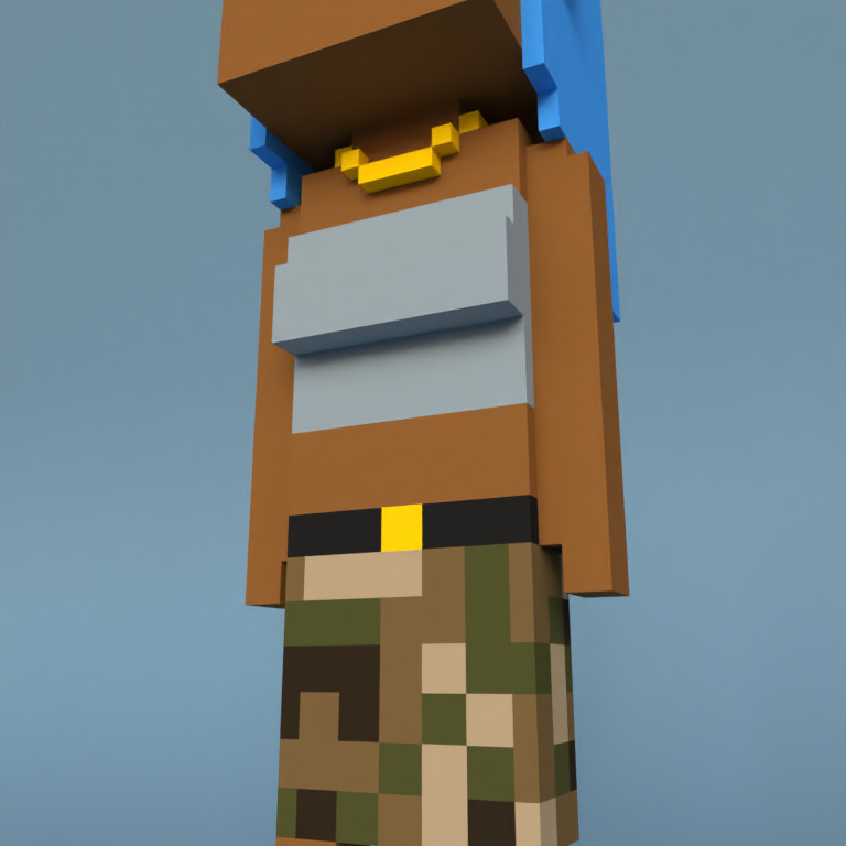 Meebit #120 — Outfit