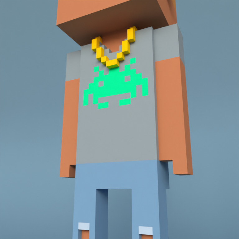 Meebit #143 — Outfit