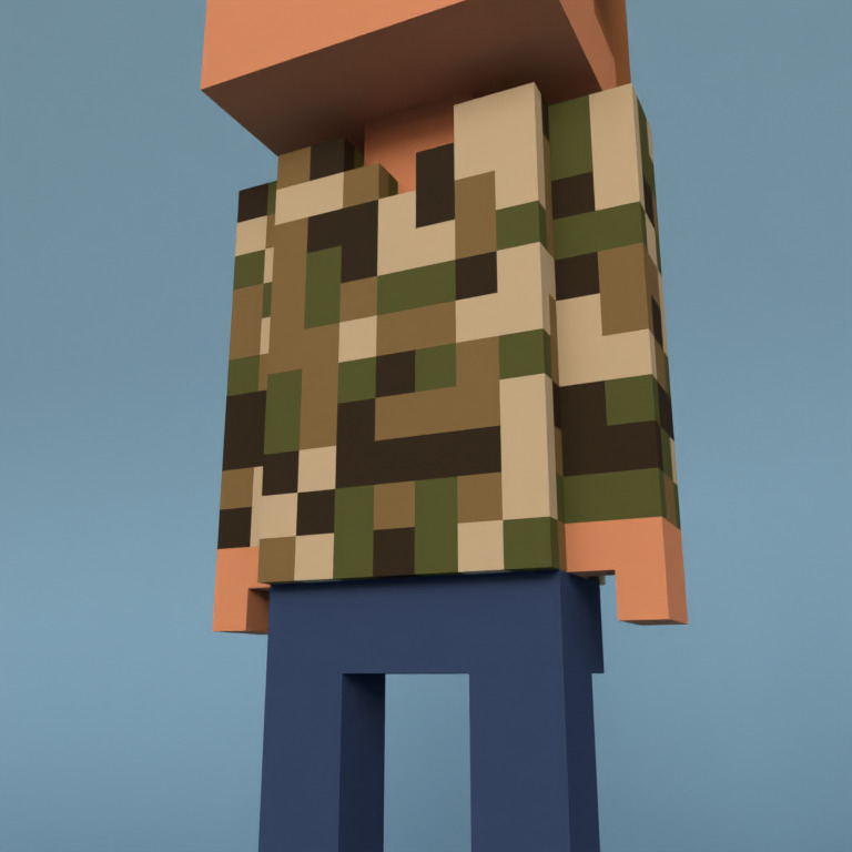 Meebit #145 — Outfit