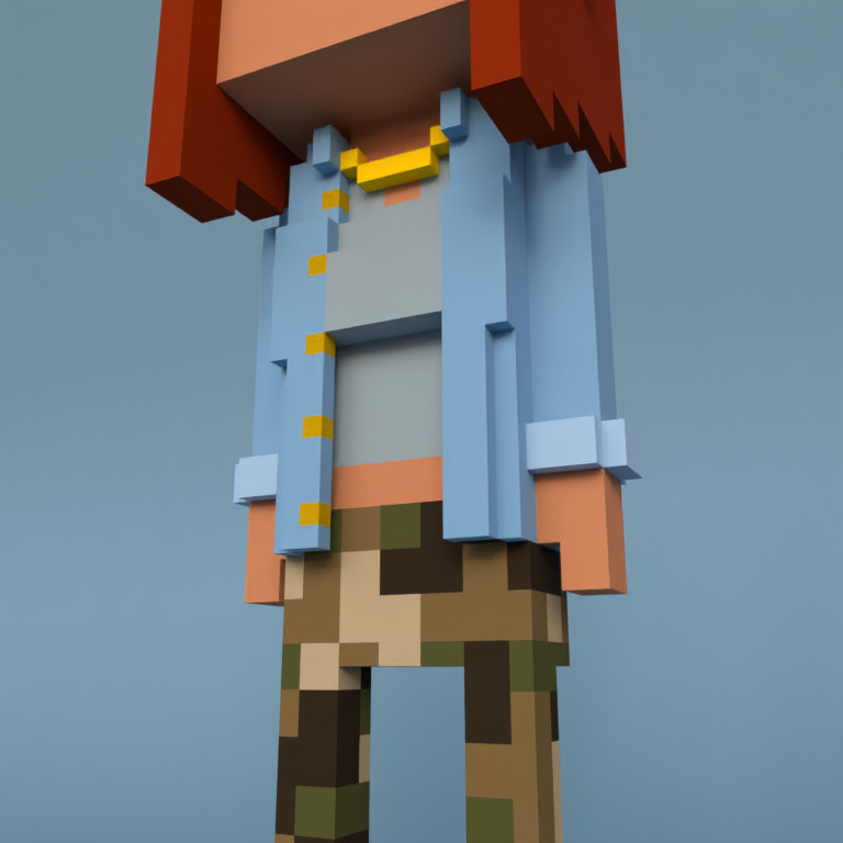Meebit #151 — Outfit