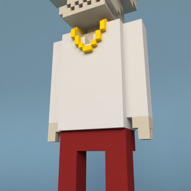 Meebit #155 — Outfit