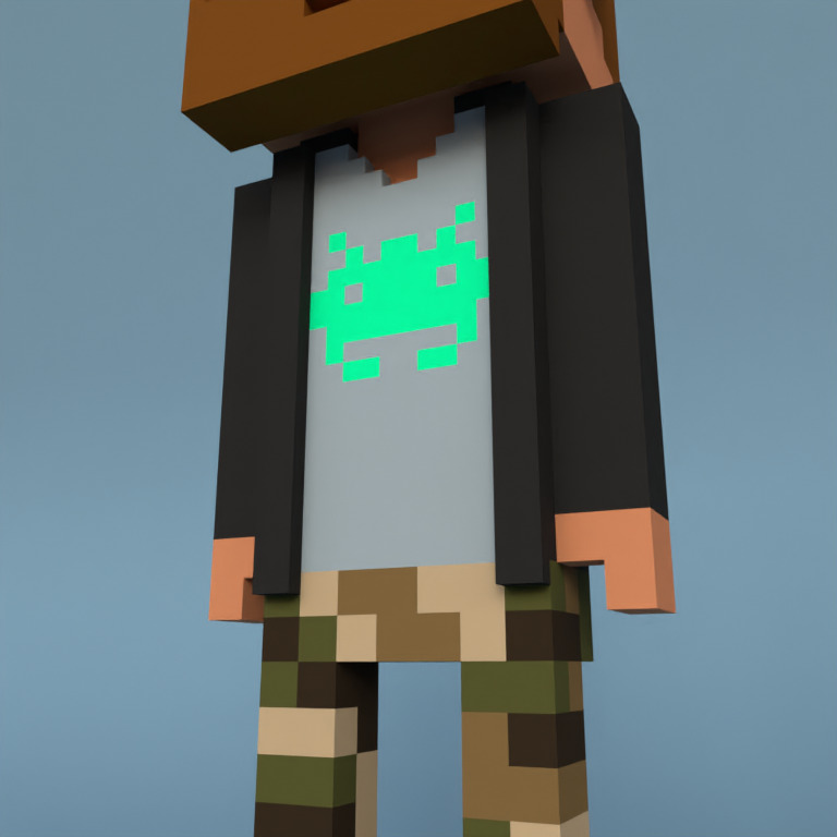 Meebit #166 — Outfit