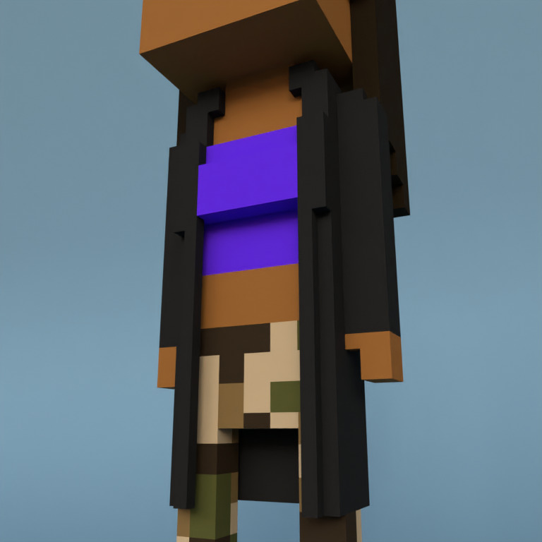 Meebit #168 — Outfit