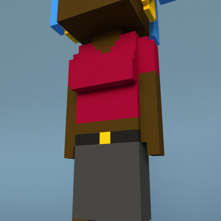 Meebit #203 — Outfit