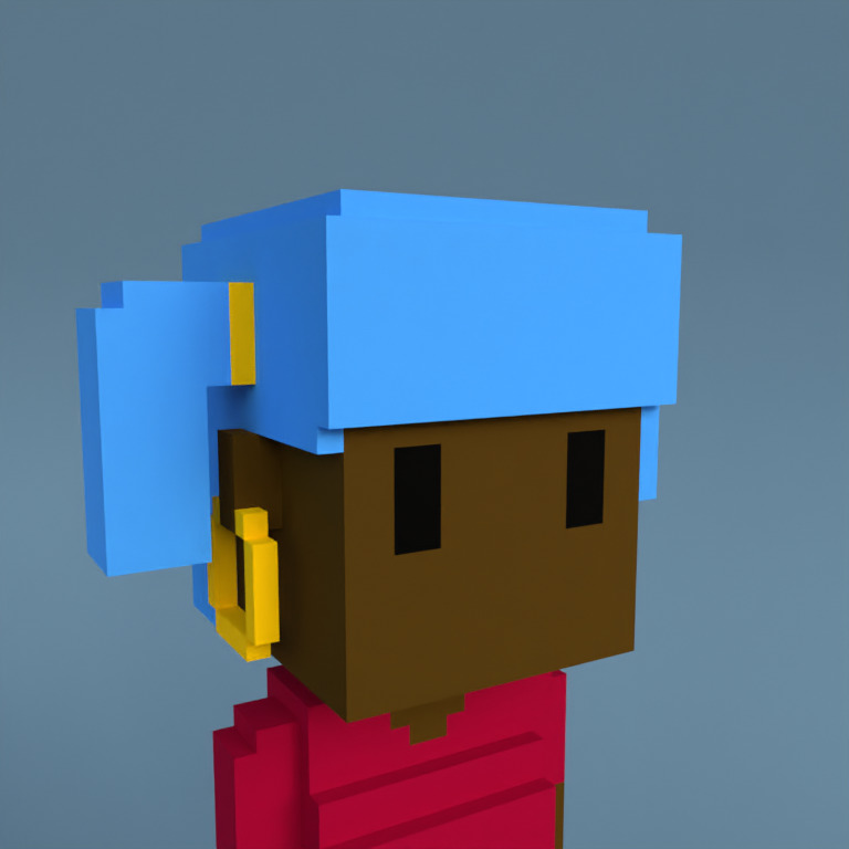Meebit #203 — Portrait