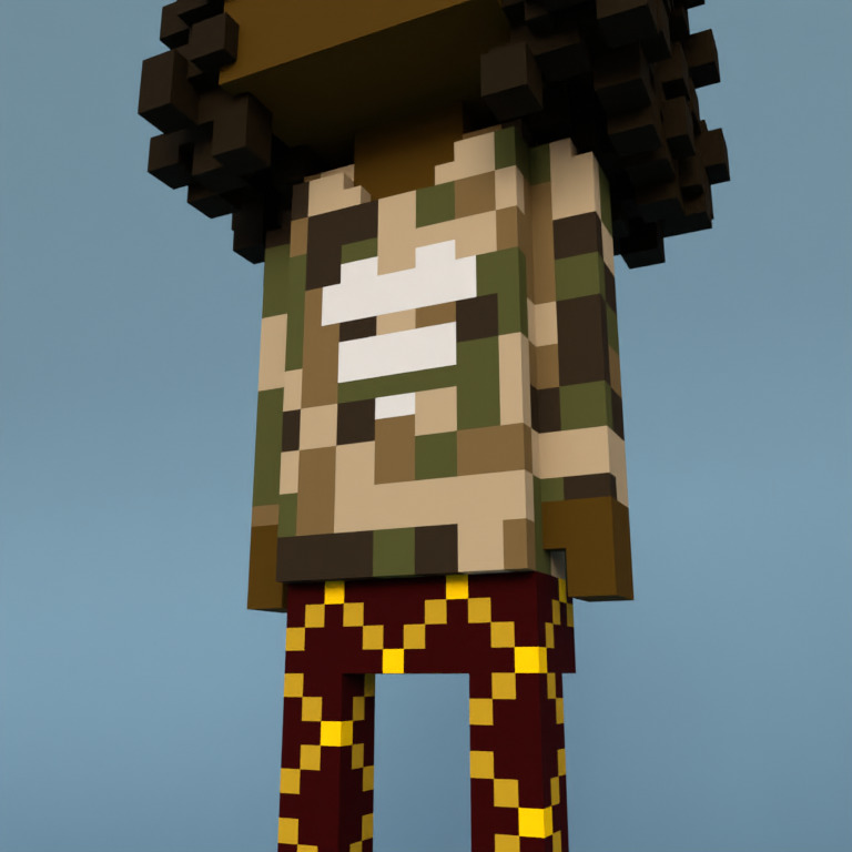 Meebit #253 — Outfit