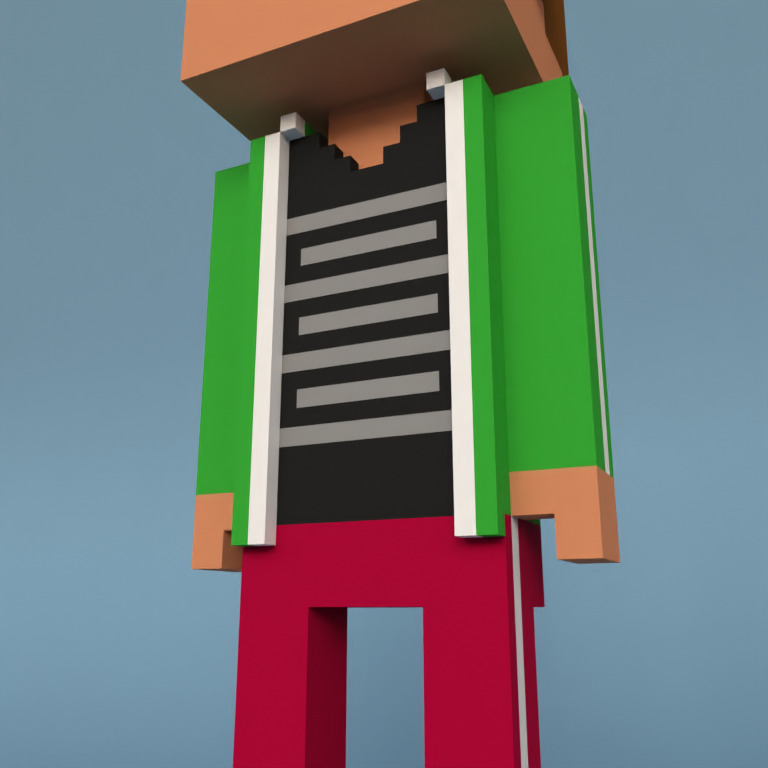 Meebit #312 — Outfit