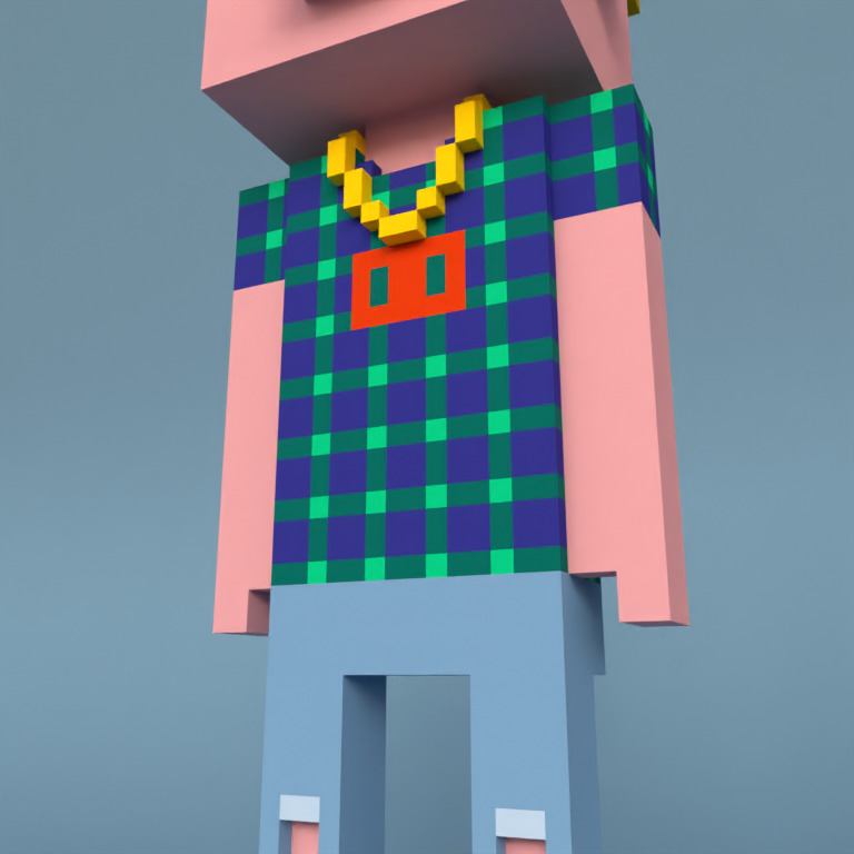 Meebit #323 — Outfit