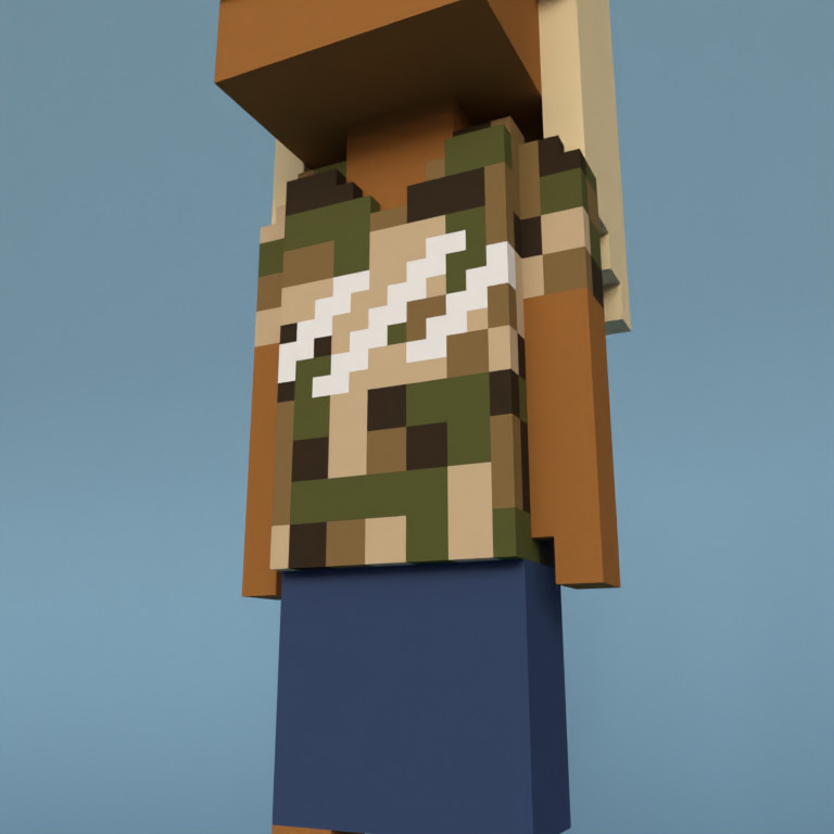 Meebit #454 — Outfit
