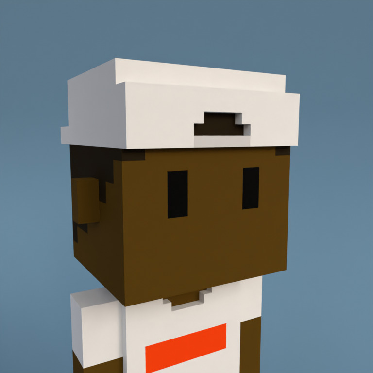 Meebit #654 — Portrait