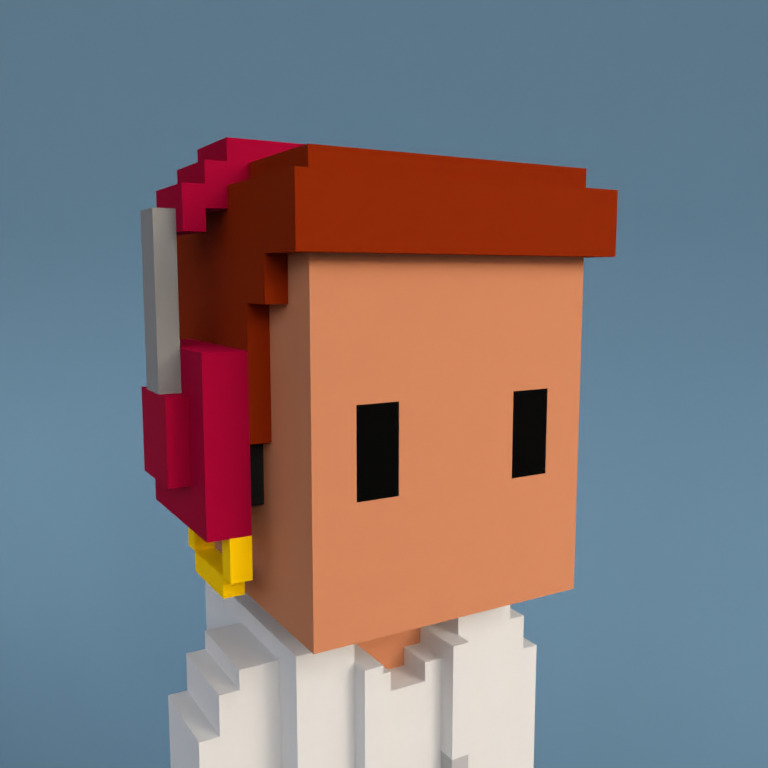 Meebit #732 — Portrait
