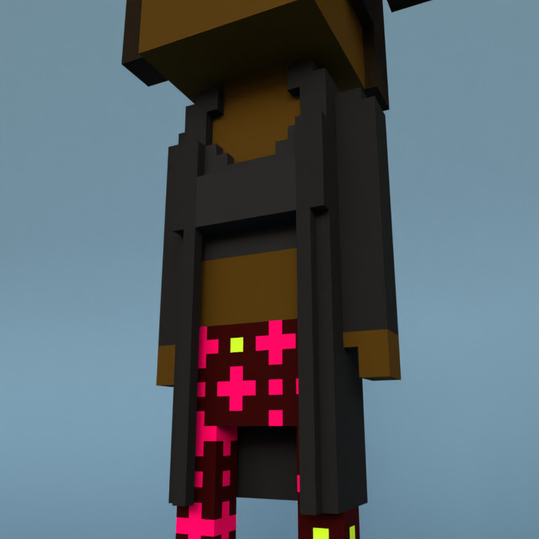 Meebit #734 — Outfit