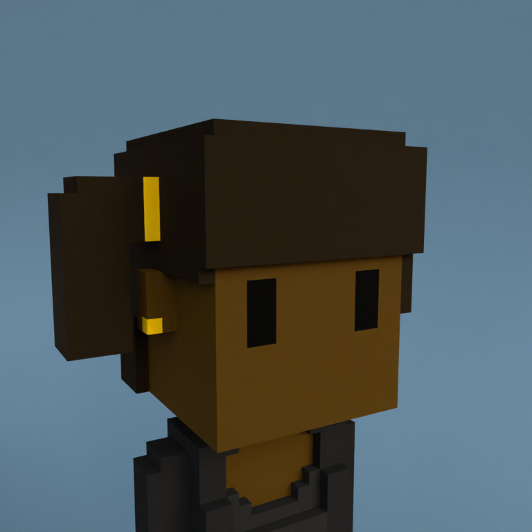 Meebit #734 — Portrait
