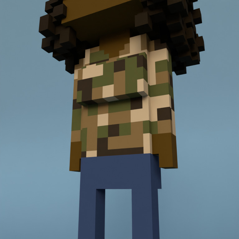 Meebit #736 — Outfit