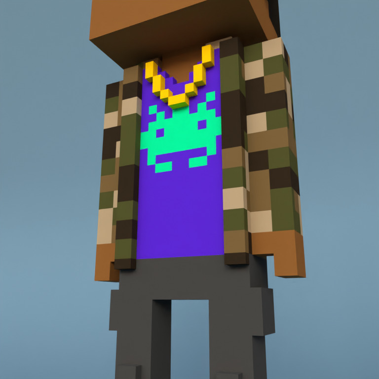 Meebit #870 — Outfit