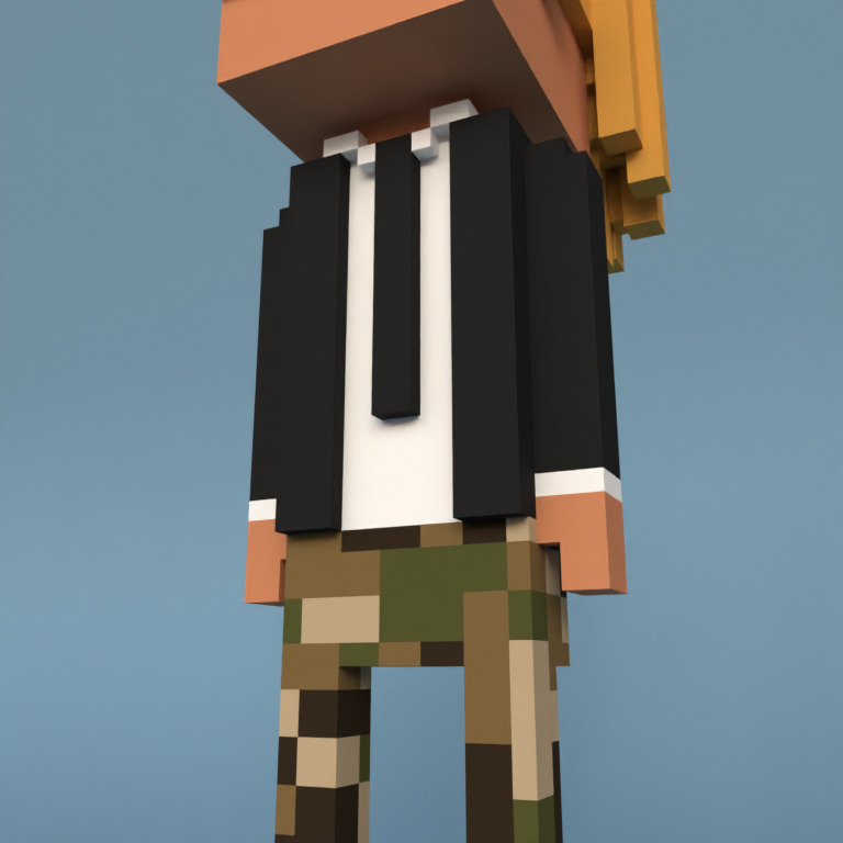 Meebit #877 — Outfit