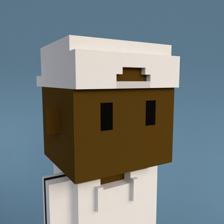 Meebit #889 — Portrait