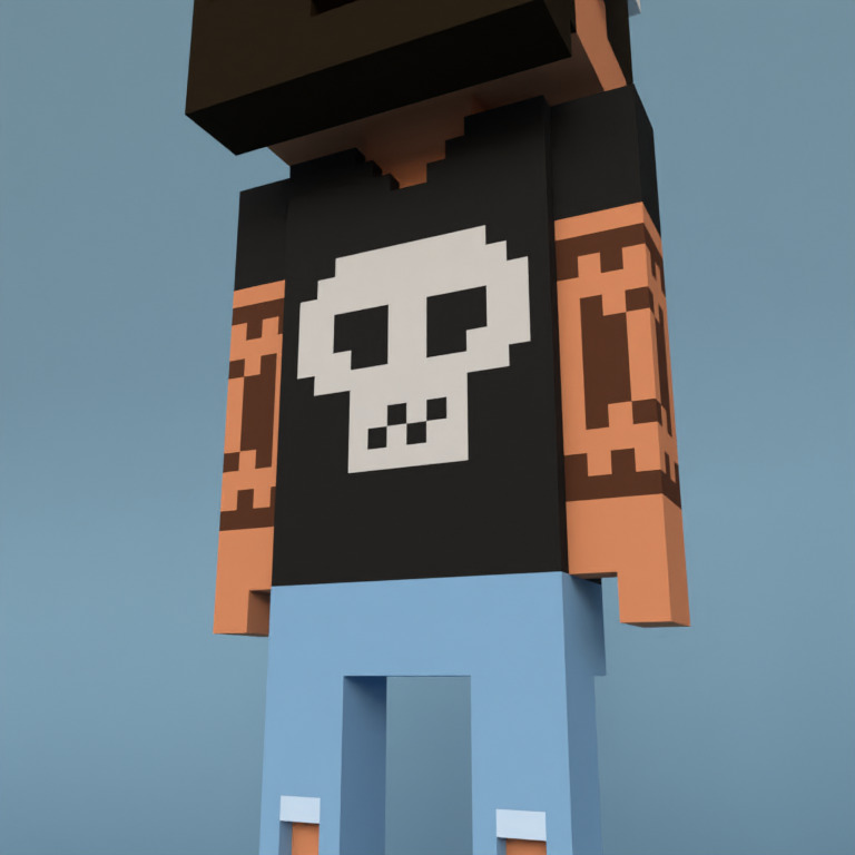 Meebit #928 — Outfit