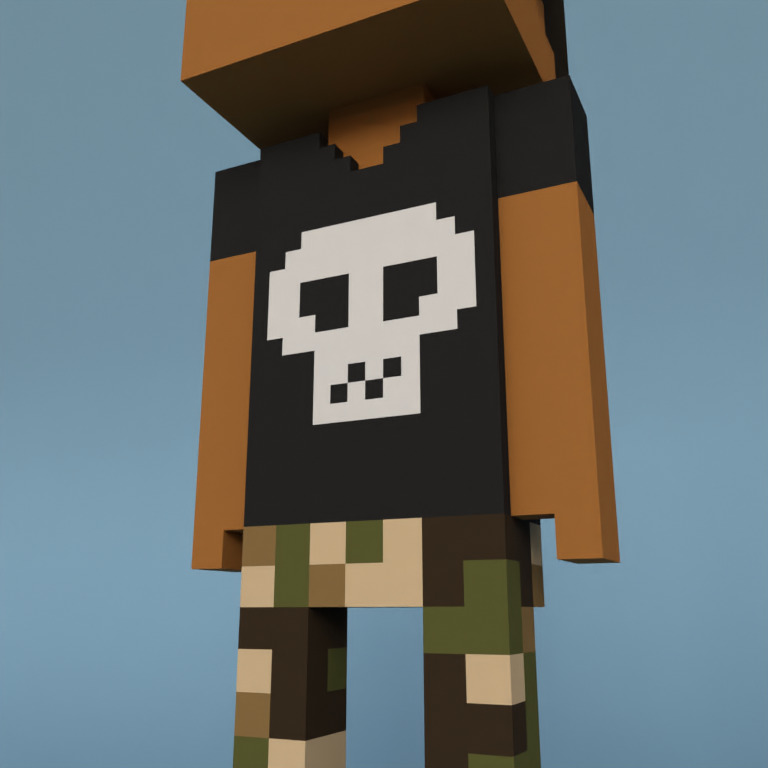 Meebit #968 — Outfit