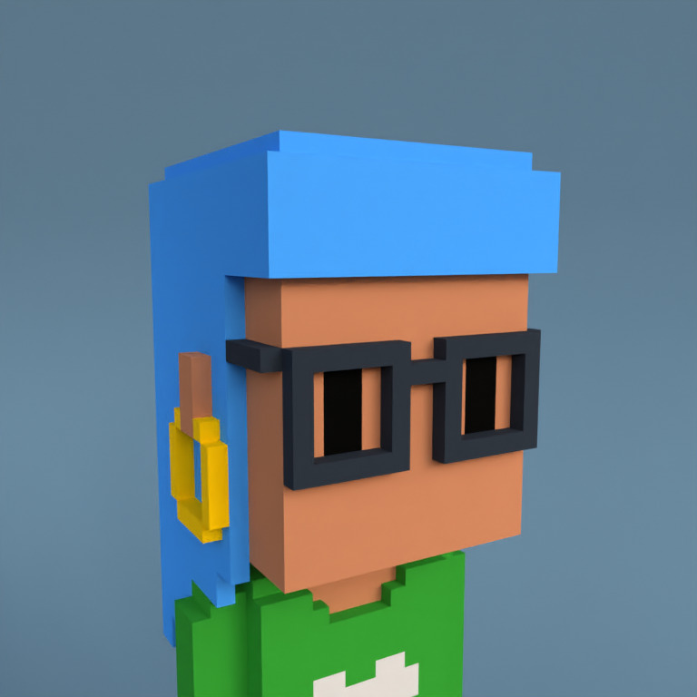 Meebit #1000 — Portrait