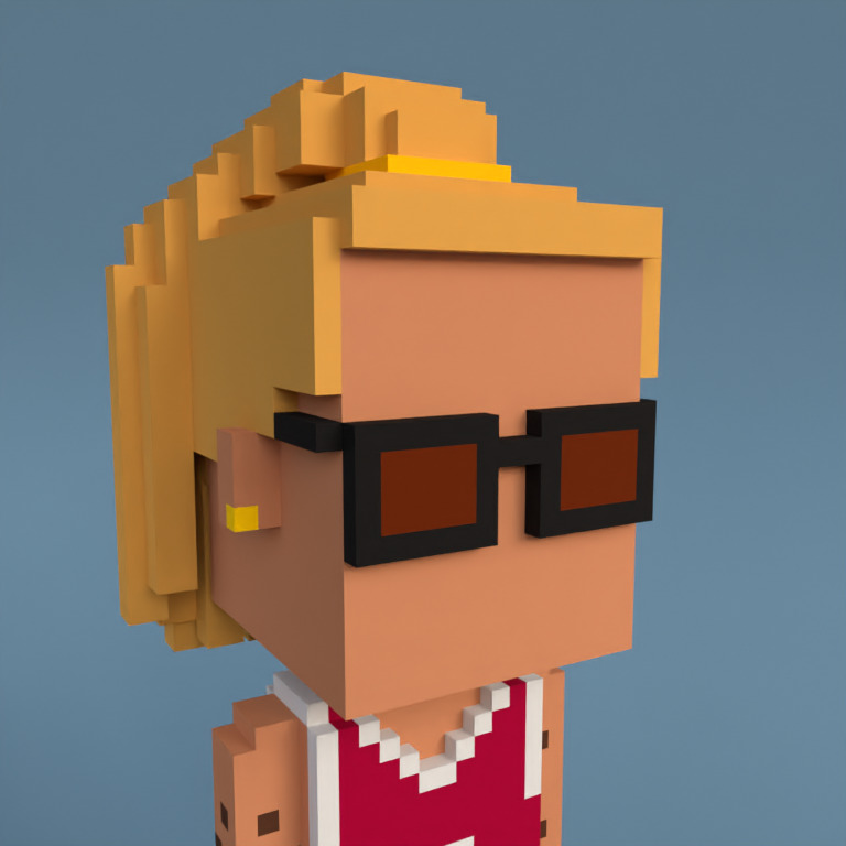 Meebit #1001 — Portrait