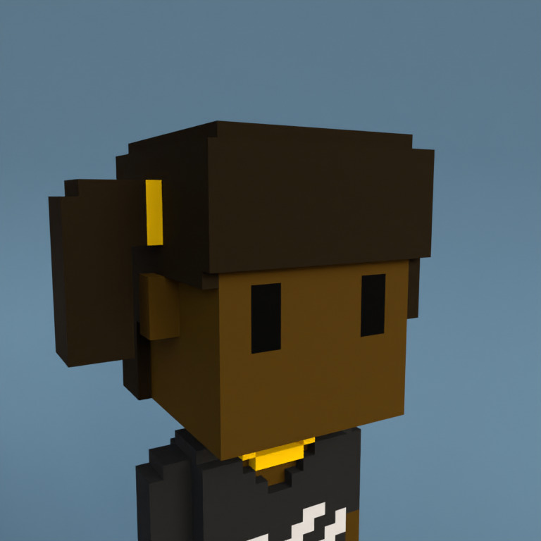 Meebit #1004 — Portrait
