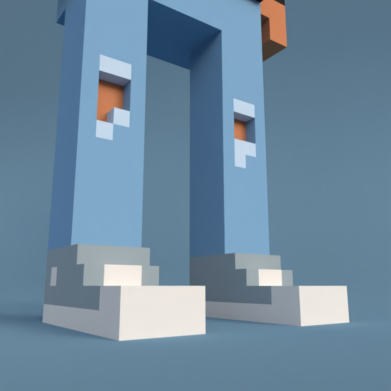 Meebit #1008 — Shoes