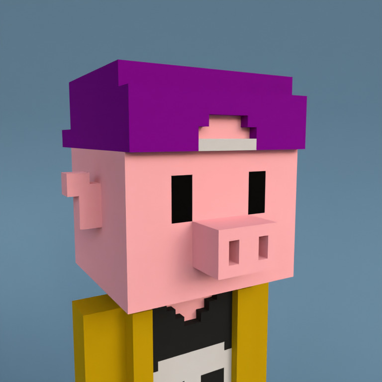 Meebit #1012 — Portrait
