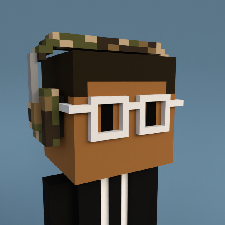 Meebit #1013 — Portrait