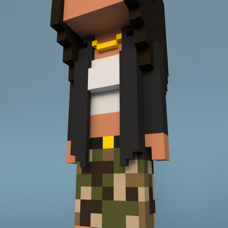 Meebit #1015 — Outfit