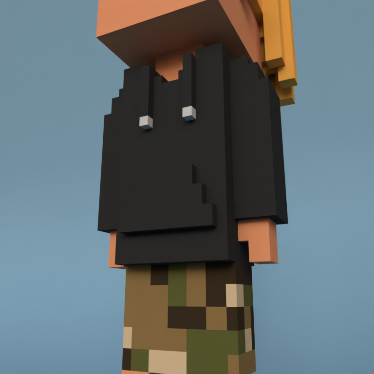 Meebit #1017 — Outfit